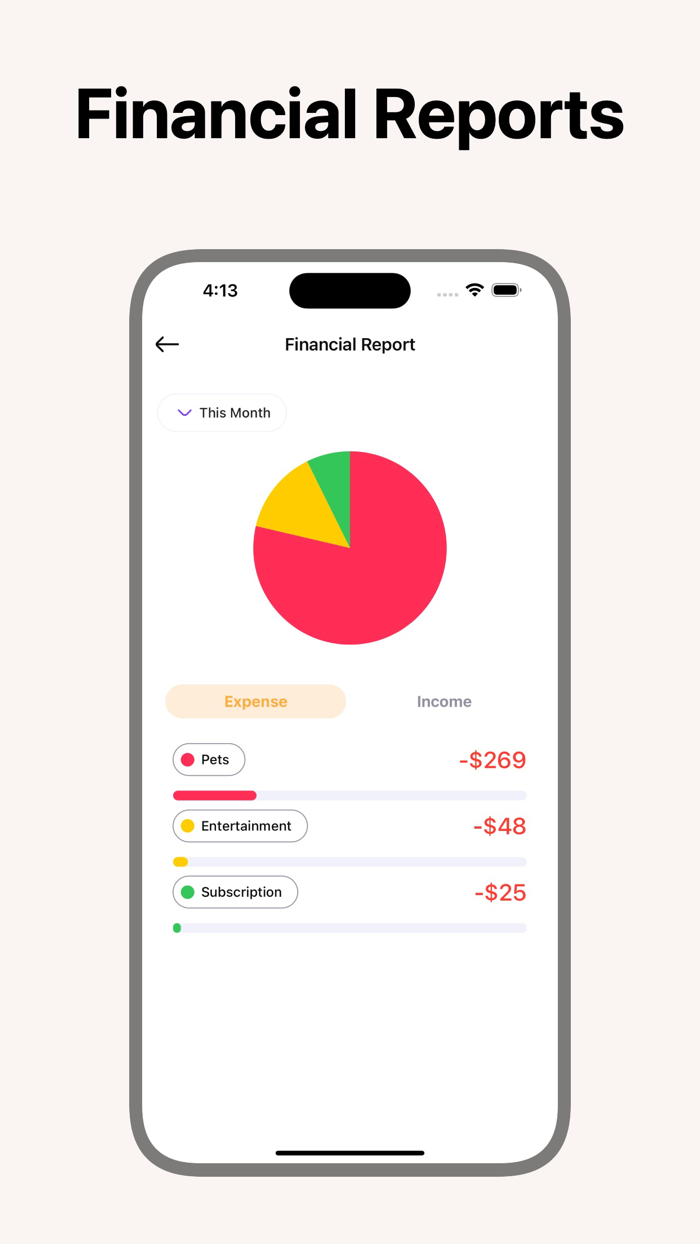 Swift Money - Expense  Budget