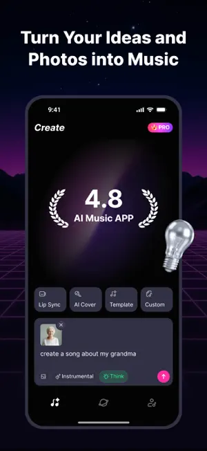Tad AI Music Generator screenshot 1
