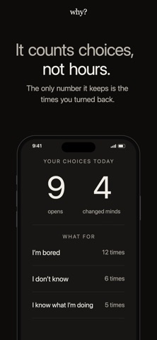why? – screen time control Screenshot 5 of 6