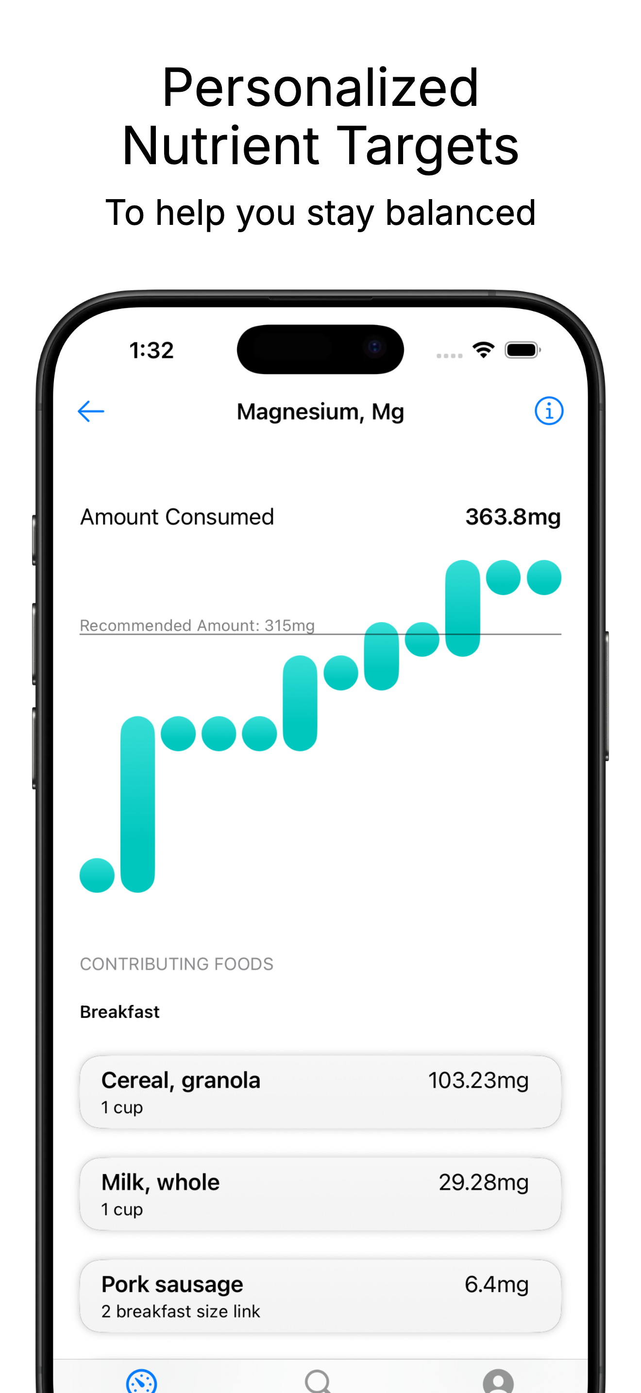 Nutrient Logger Food Tracker
