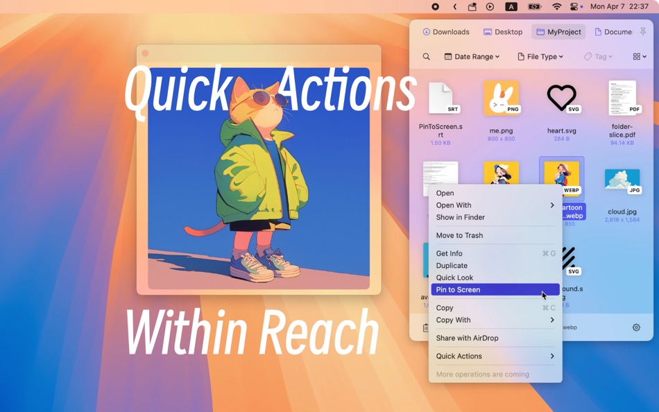 #4. Folder Slice (macOS) 由: 鸿呈 吉