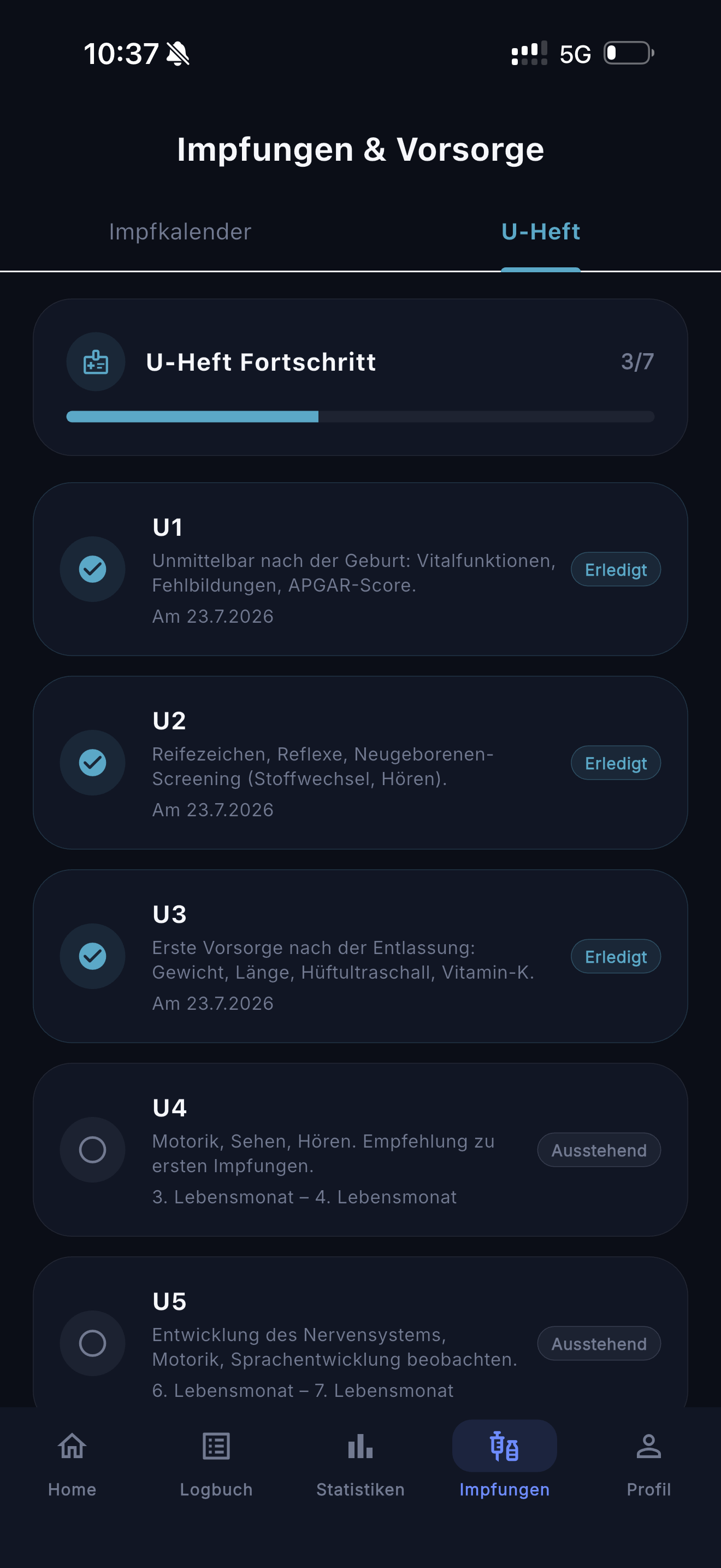 Luumi: Baby Tracker & Schlaf screenshot 6