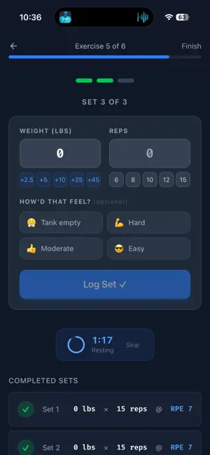 Revy Fit - AI Personal Trainer screenshot 2