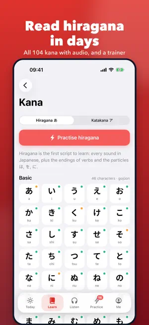 Learn Japanese-Listen to Learn screenshot 2