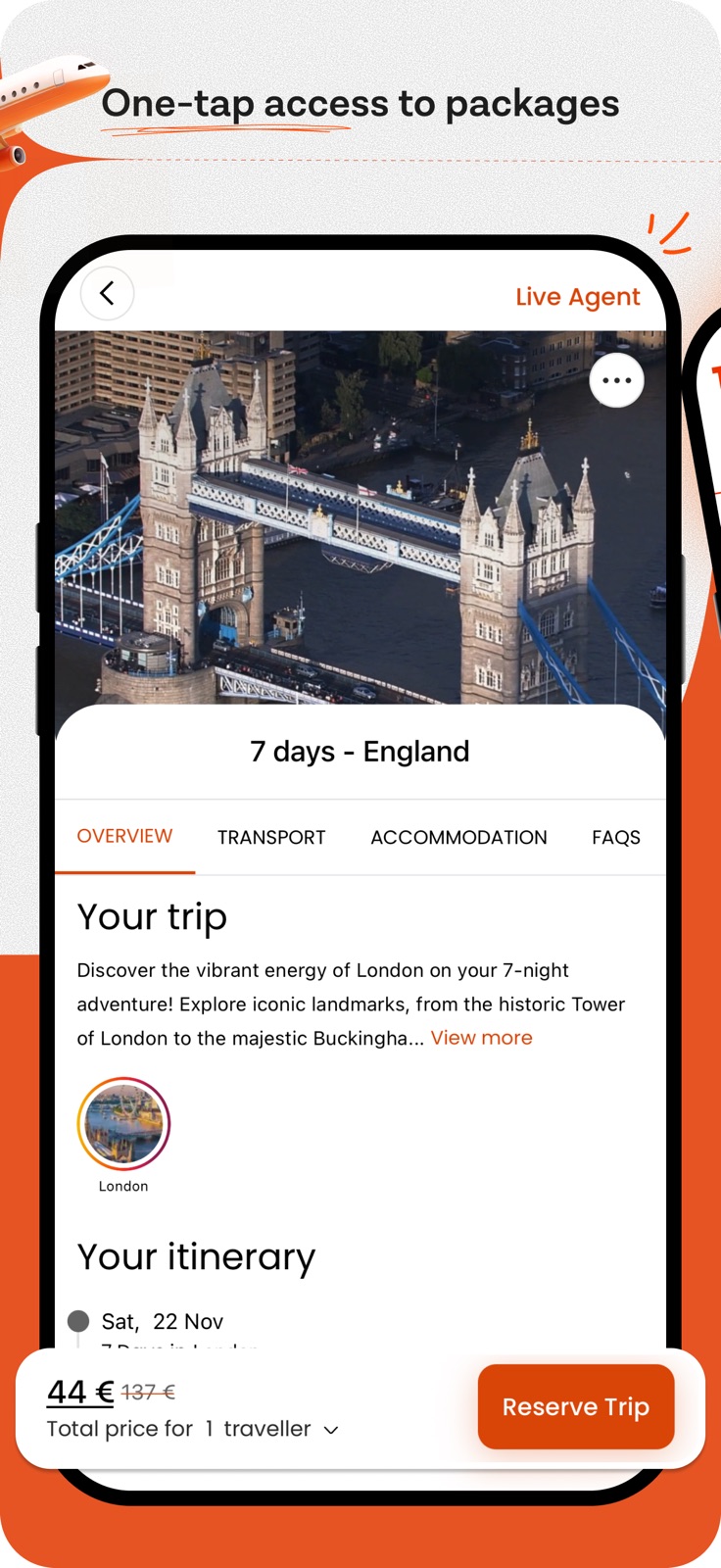 Tryp.com iphone screenshot 2