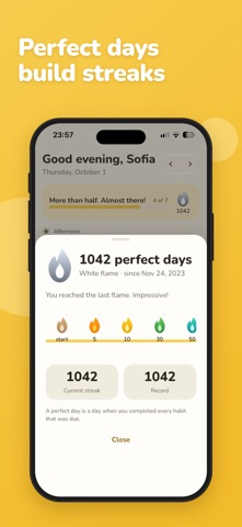 Duck Habits: Habit Tracker, capture d'écran 2