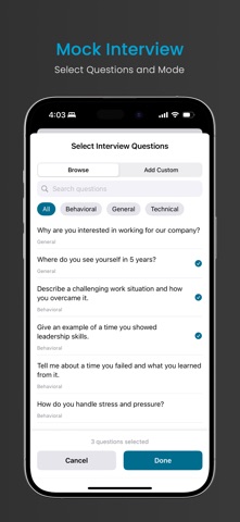 Interview Prep: AI Coach screenshot