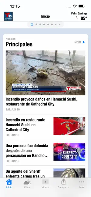 Telemundo Palm Springs 15 screenshot 1