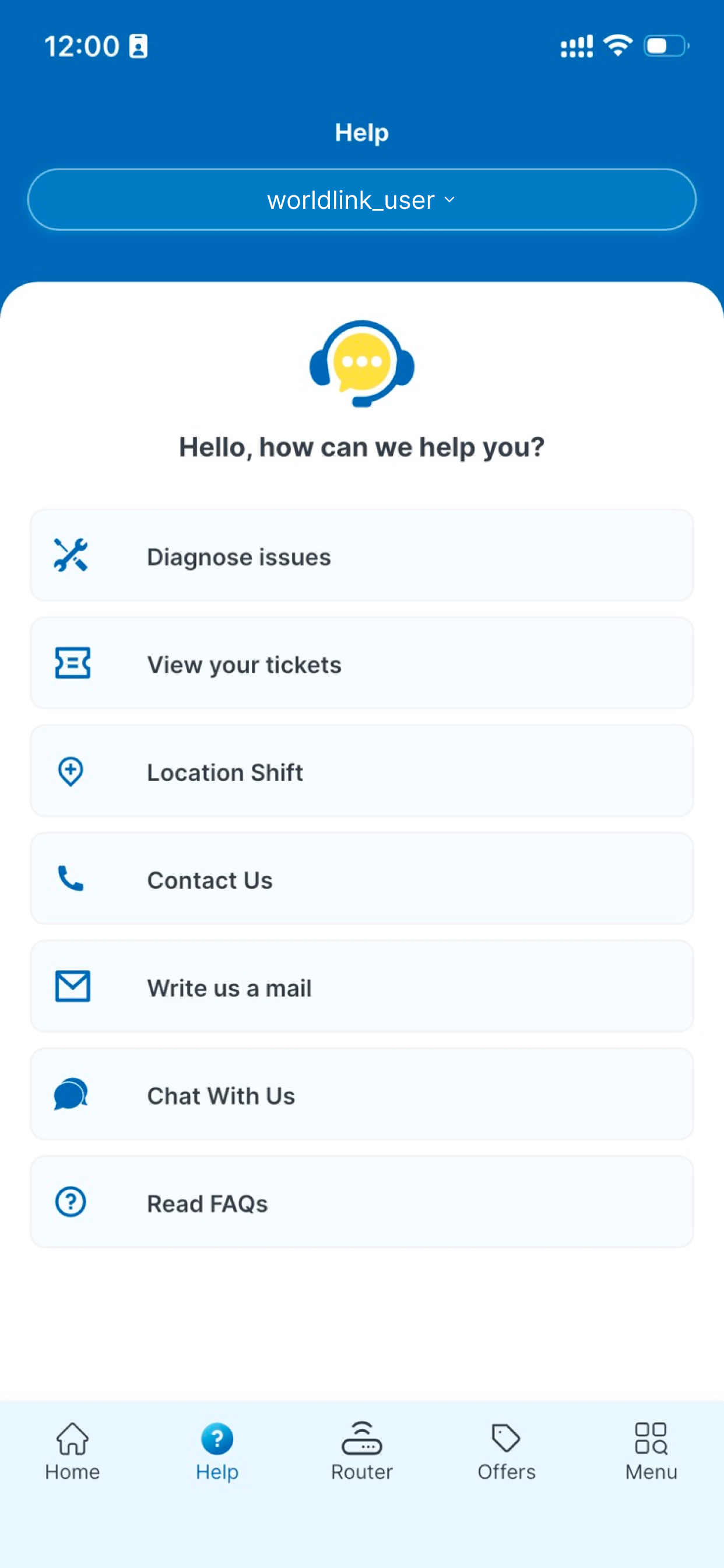 myWorldLink screenshot 7