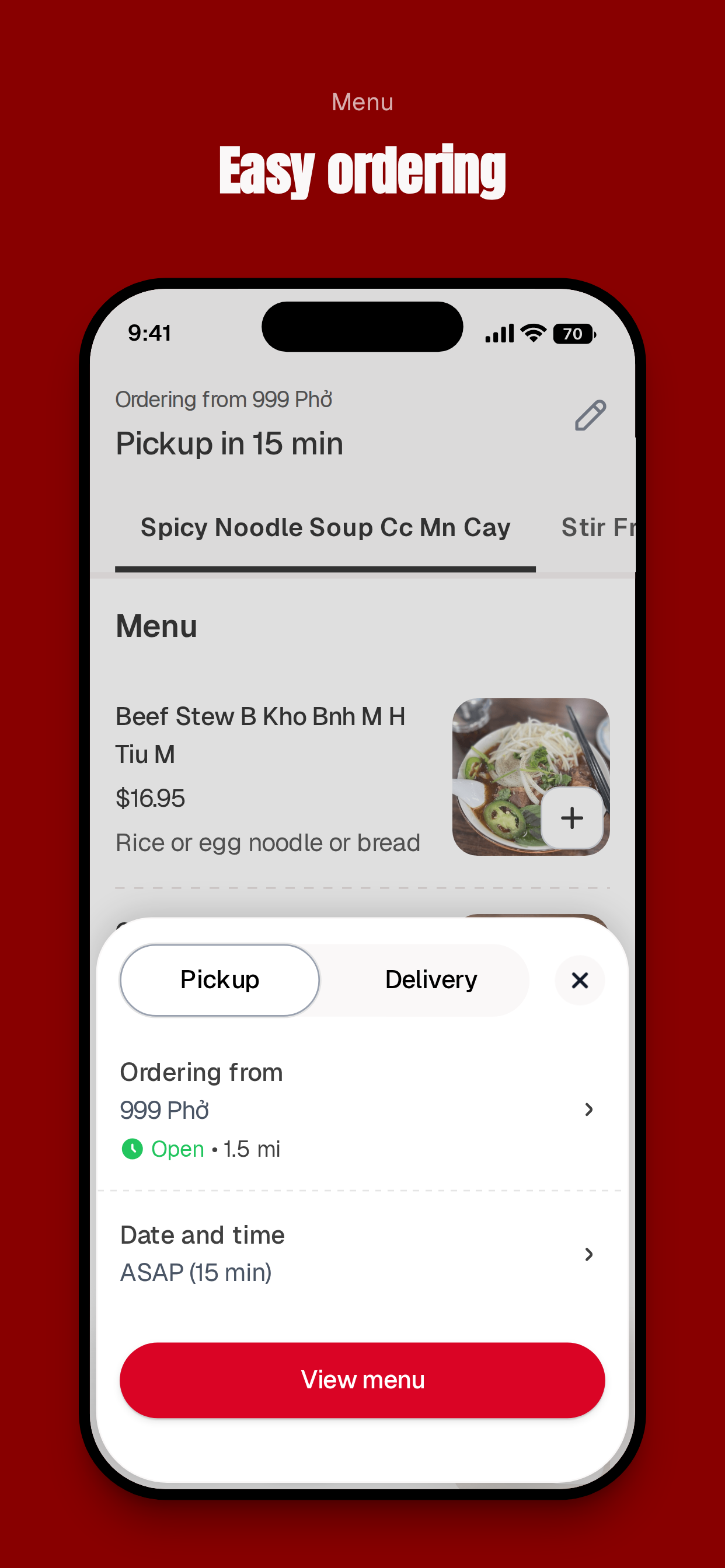 999 Phở screenshot 3