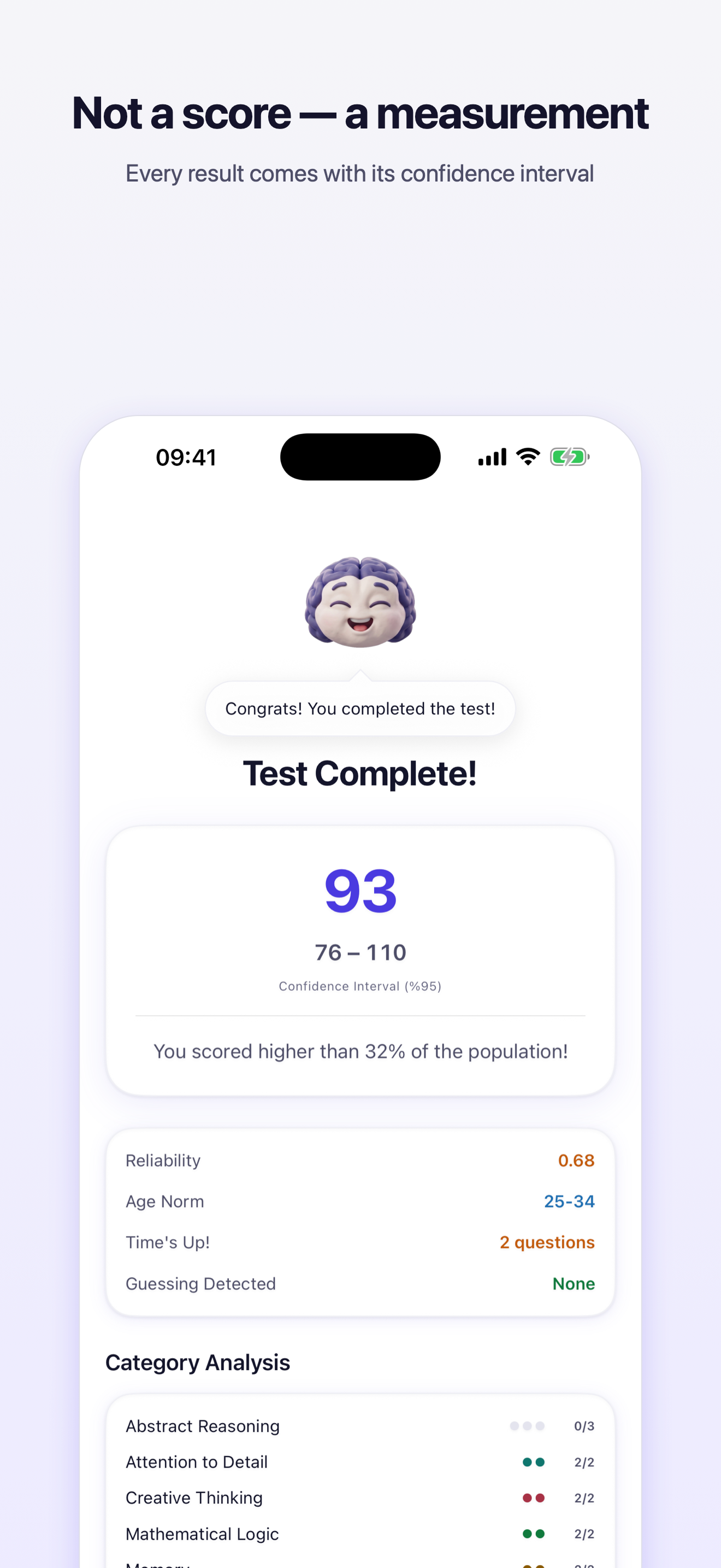 iq test'im screenshot 3