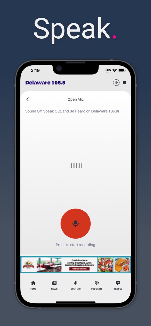 iPhone screenshot