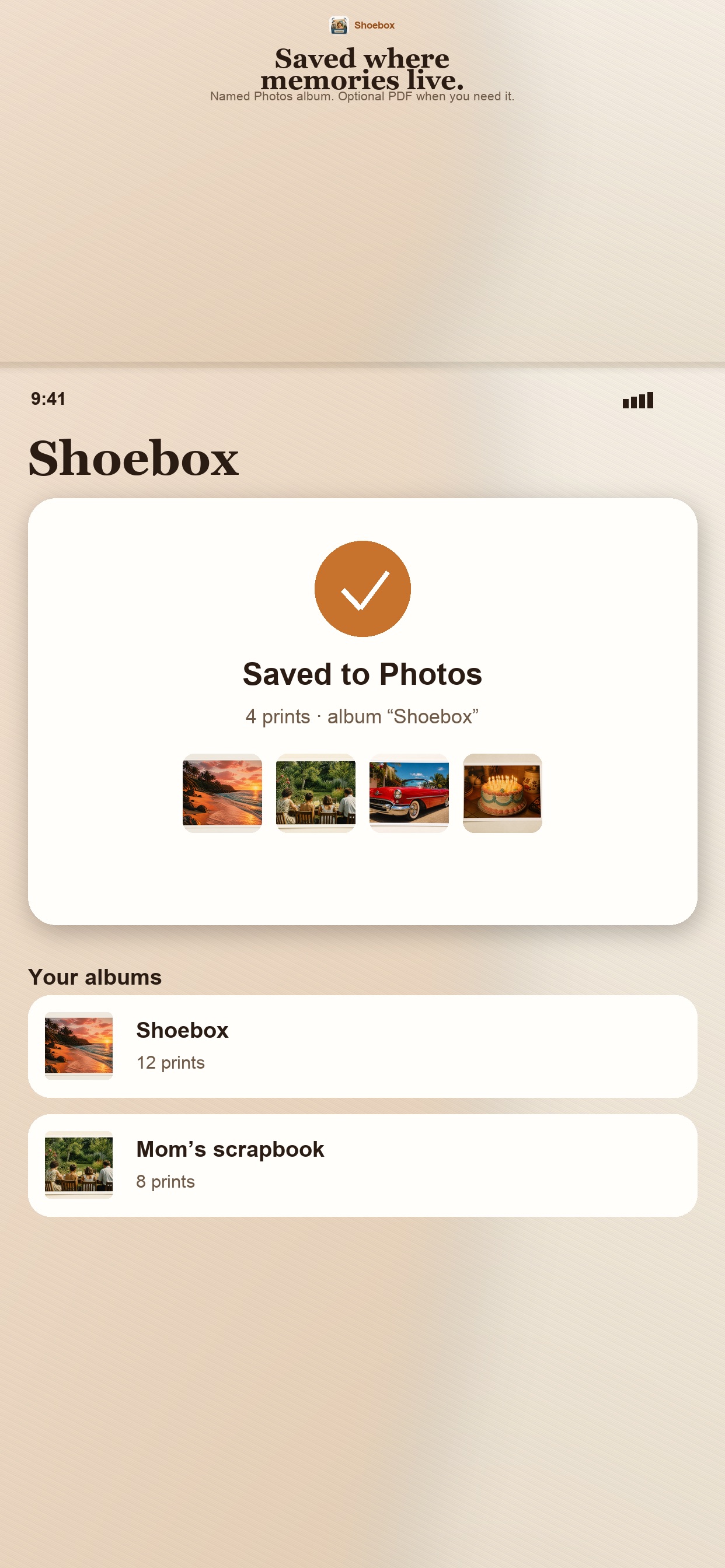 Screenshot 4 of Shoebox: Photo Scanner