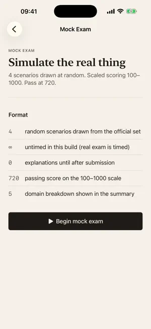 Certo - Claude Exam Prep screenshot 3