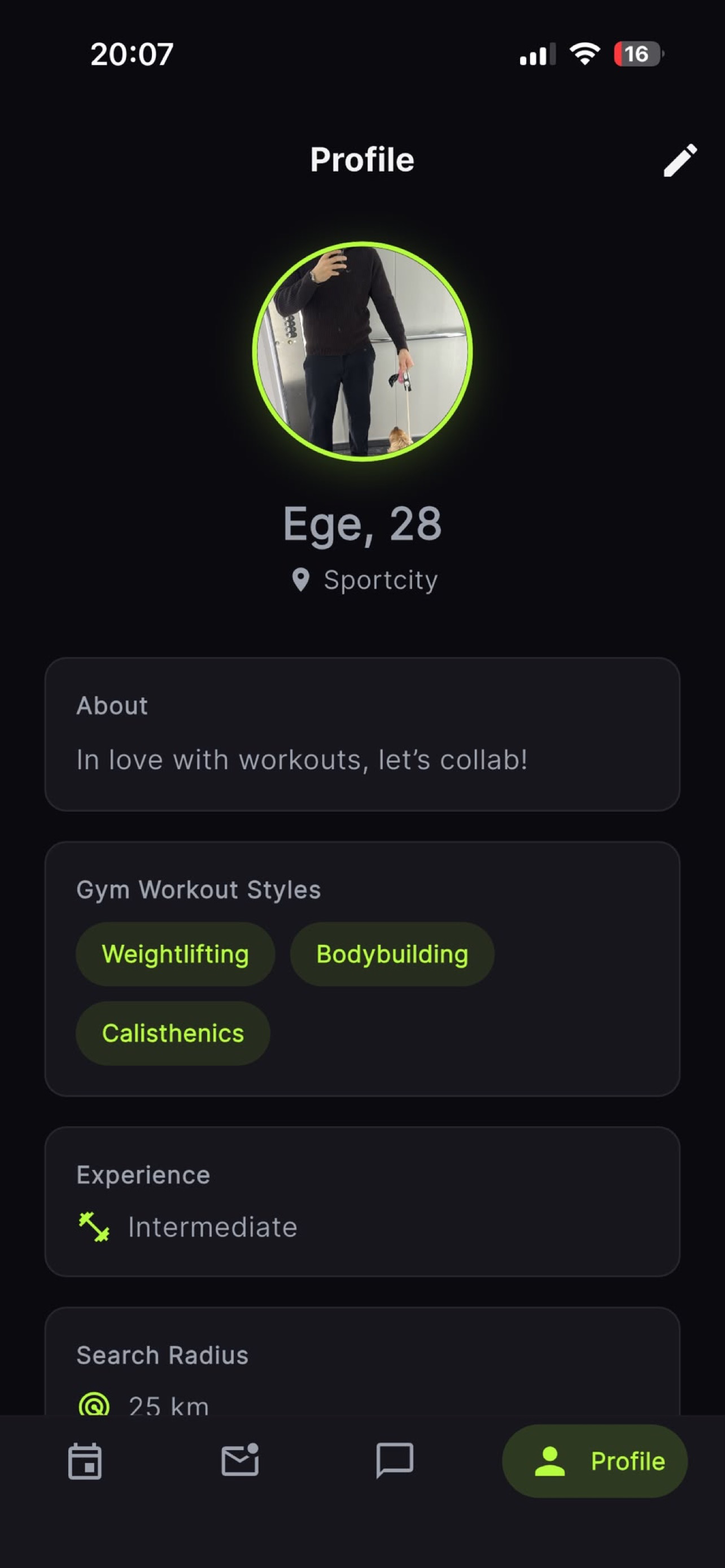 BuddyBuild: Find a Gym Buddy screenshot 4