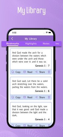 Simple English Bible (SEB) iPhone screenshot