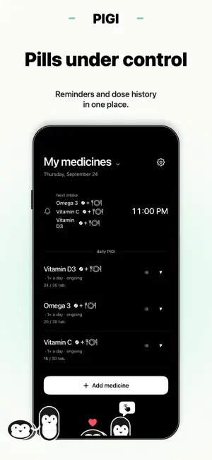 PIGI Pill Reminder screenshot 1