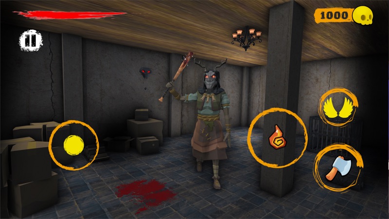 Flying Grandma: Horror Game 3D screenshot 3