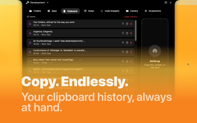 App screenshot