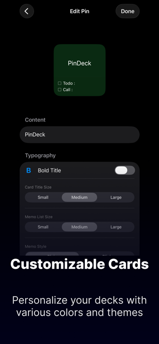 Quick Memo+ToDo - PinDeck Screenshot 5 of 7