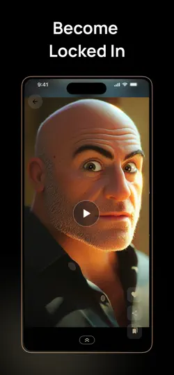 Captura de pantalla de Locked In - Motivation & Alarm en iPhone 4