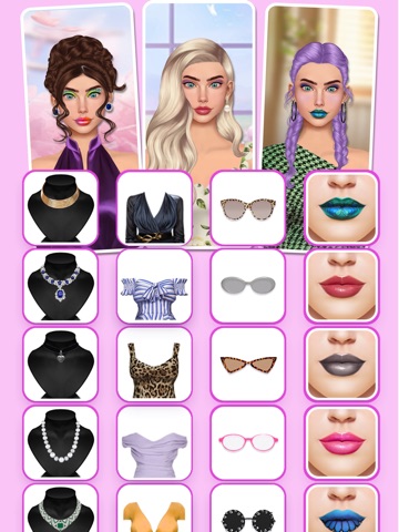 Makeover Stylist: Makeup Game iPad screenshot