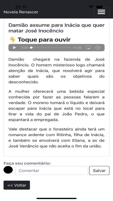 Novela Vale Tudo Screenshot