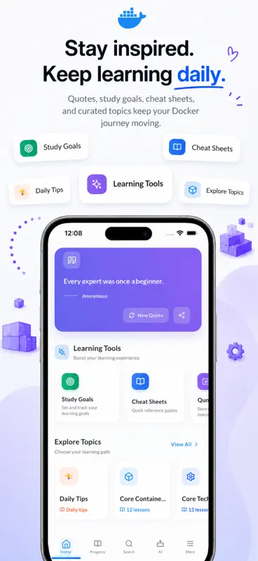 Learn Docker: DevOps & Cloud screenshot 8 of 9