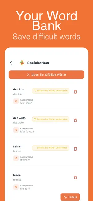 DeutschÜben: Speak German screenshot 3