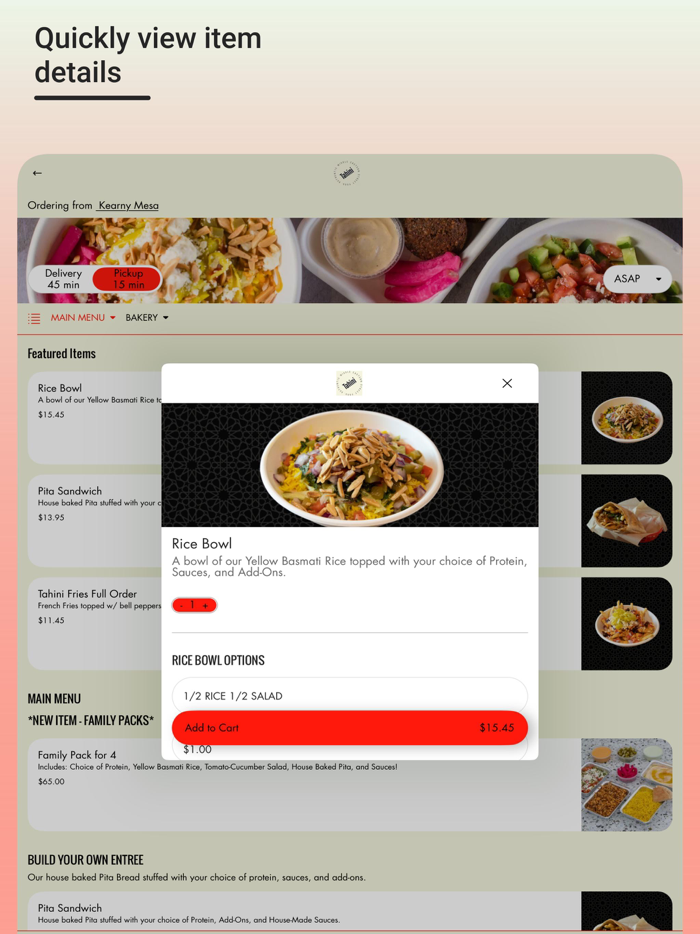 Tahini - Order Online