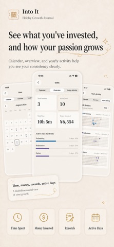 Into It: Hobby Tracker & Diary Screenshot 4 of 6