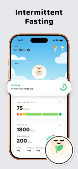 Capture d'écran de Eatling: Food Calorie Tracker sur iPhone 4
