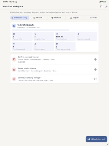 Vedorpro iPad screenshot