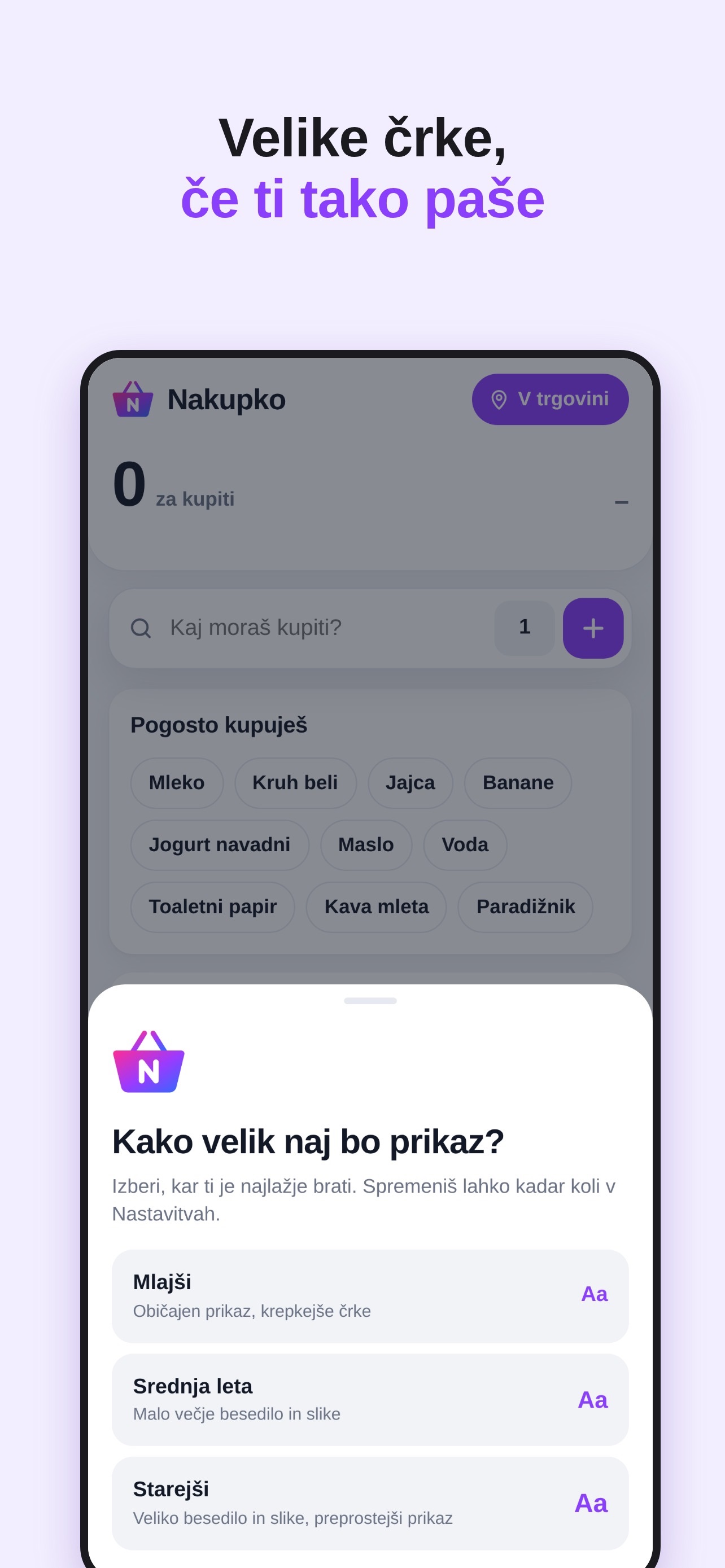 Screenshot 4 of Nakupko – nakupovalni seznam