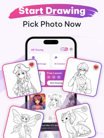 AR 스케치 & 트레이스 iPad screenshot 4