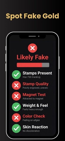 Gold Purity Identifier Screenshot 4 of 5
