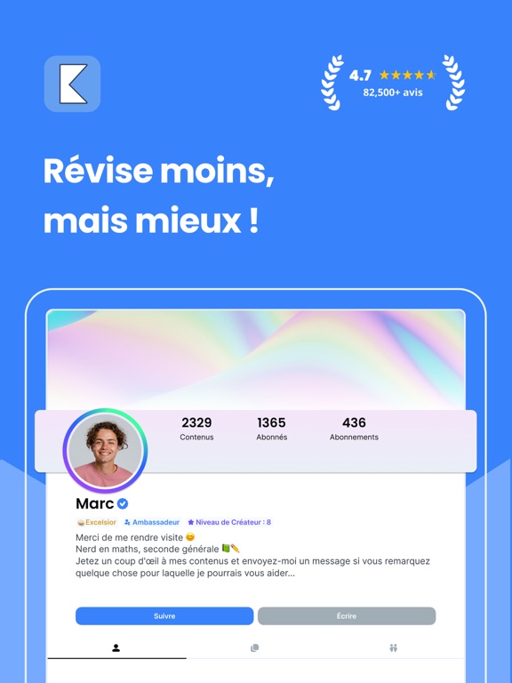 Screenshot #4 pour Knowunity: revision & devoir