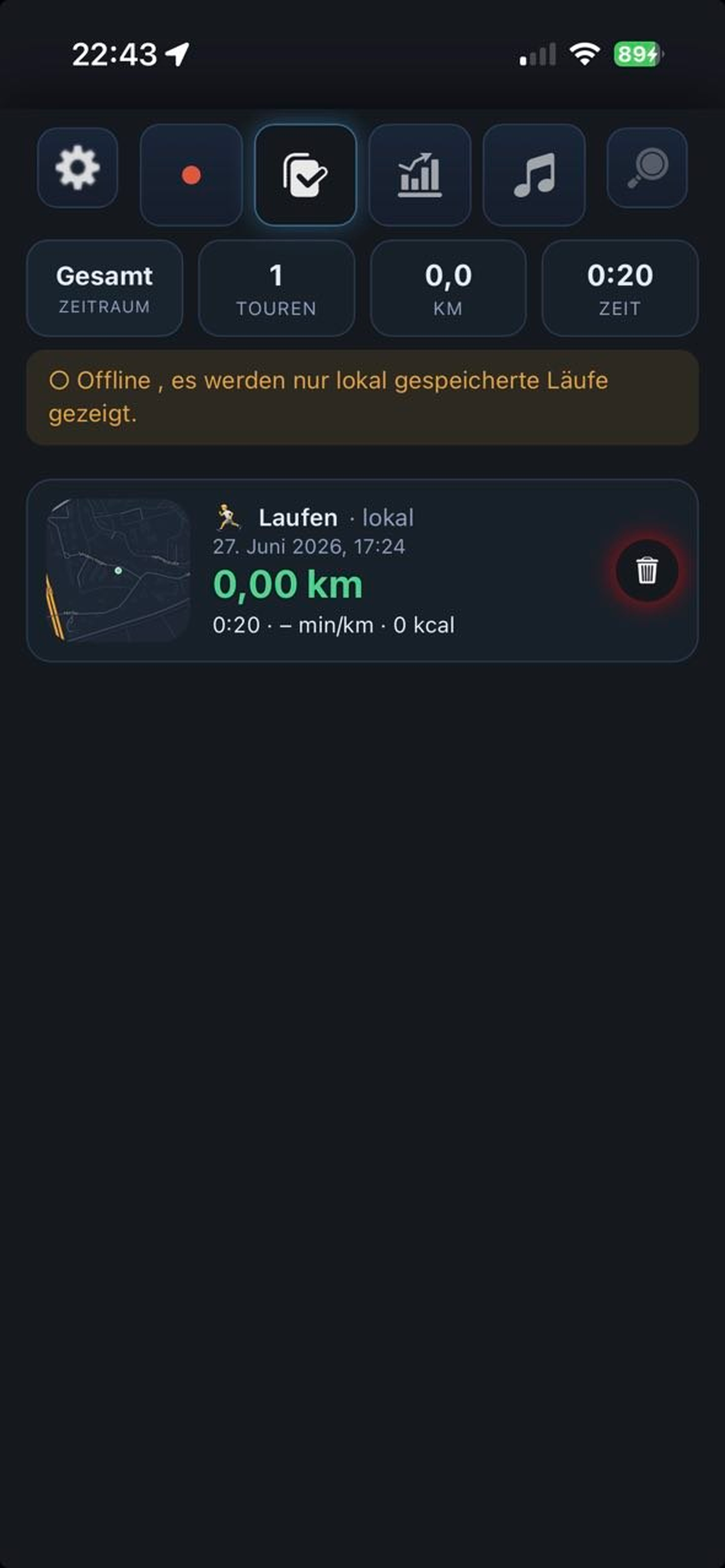RunBeat Lokal screenshot 3