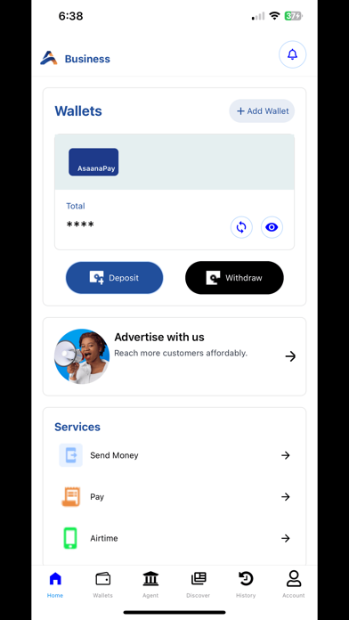 AsaanaPay Business Screenshot