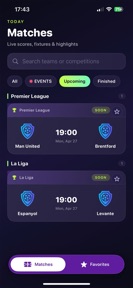Buz tv Matches screenshot