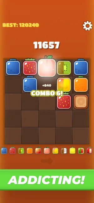 Fruits Fresh: Merge Puzzle screenshot 1