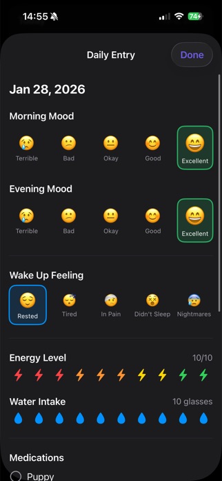 Mood Tracker Screenshot 4 of 9