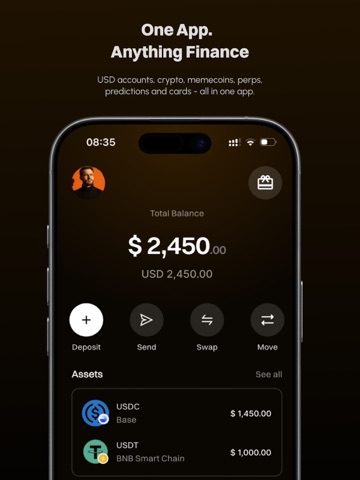 Kolan: Money, Crypto & Markets iPad screenshot
