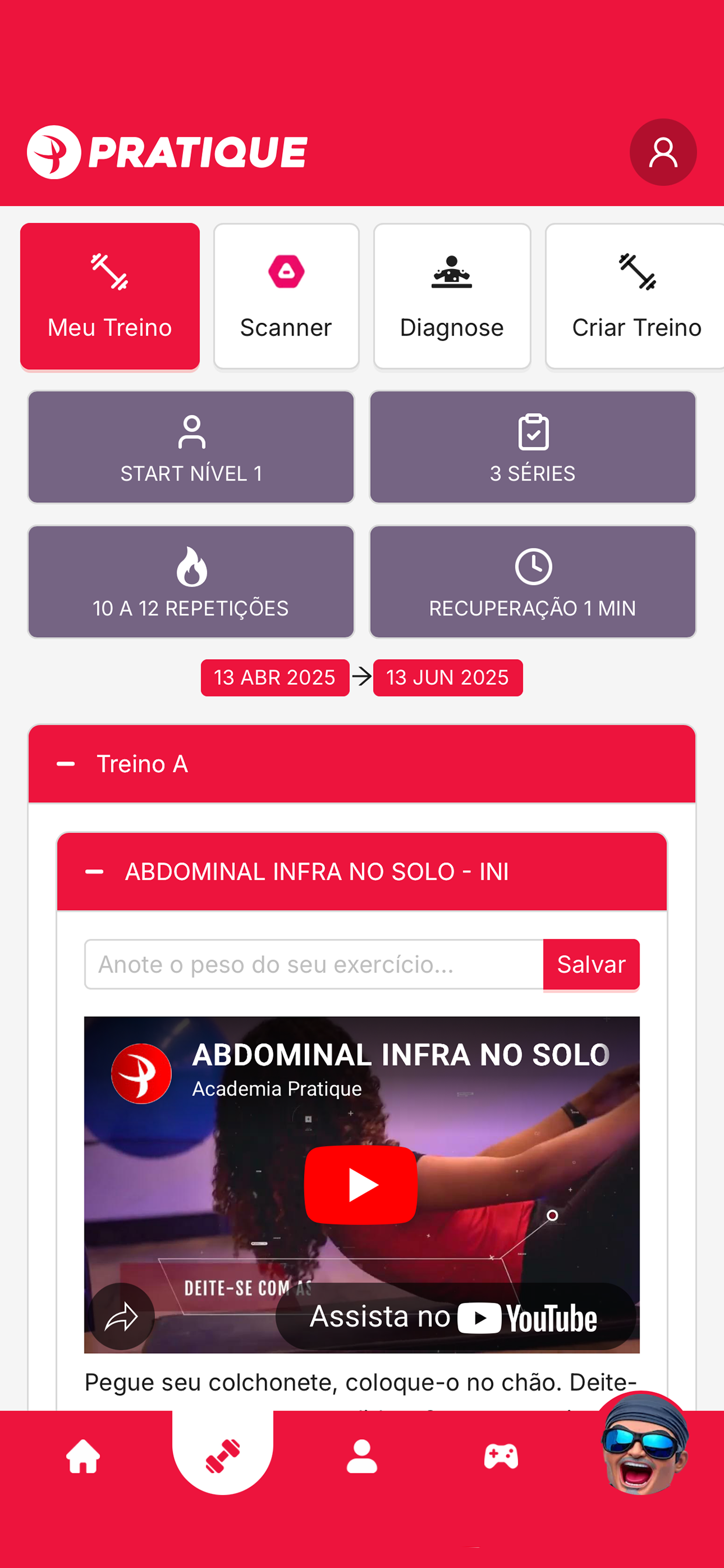 Pratique Fitness screenshot 4