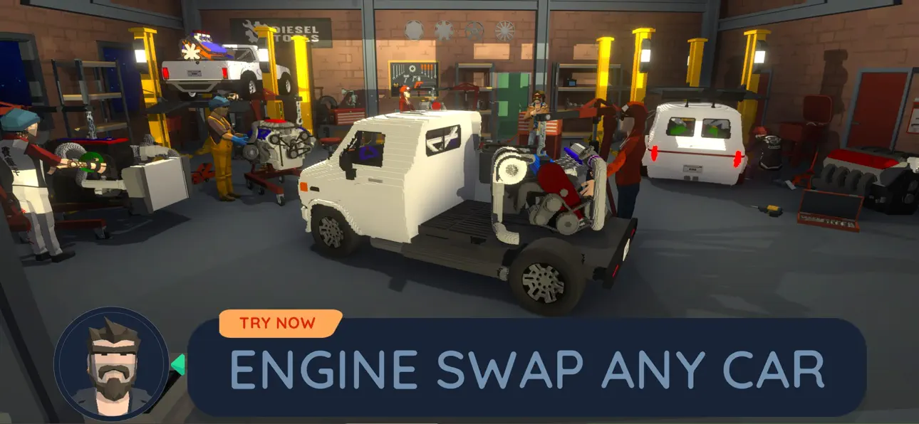 Drag Sim: King Of The Racing iOS Mod IPA screenshot 1 - iOS game interface
