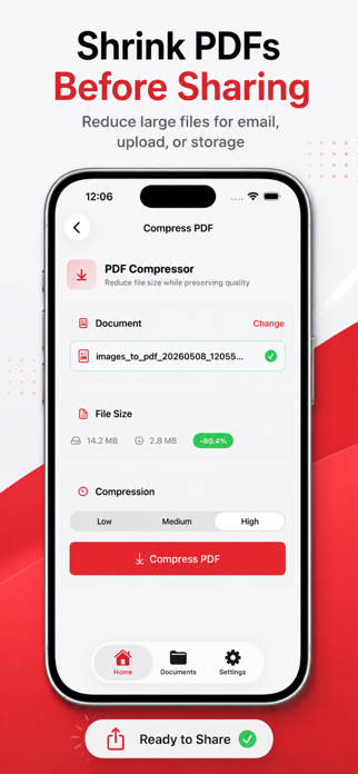 PDF Compressor: Merge Split Screenshot 2 of 9