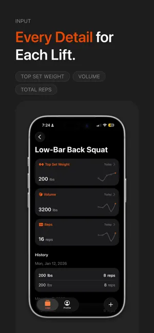 Progressive – Workout Tracker screenshot 3