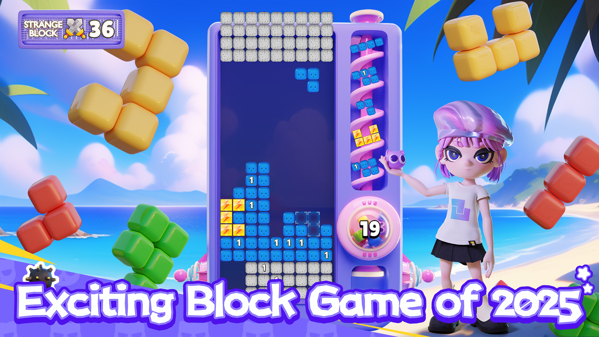 Strange Block - 36 in battle