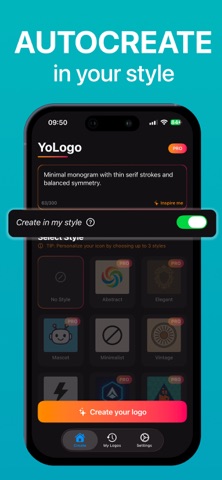 Custom Logo Maker: YoLogo screenshot