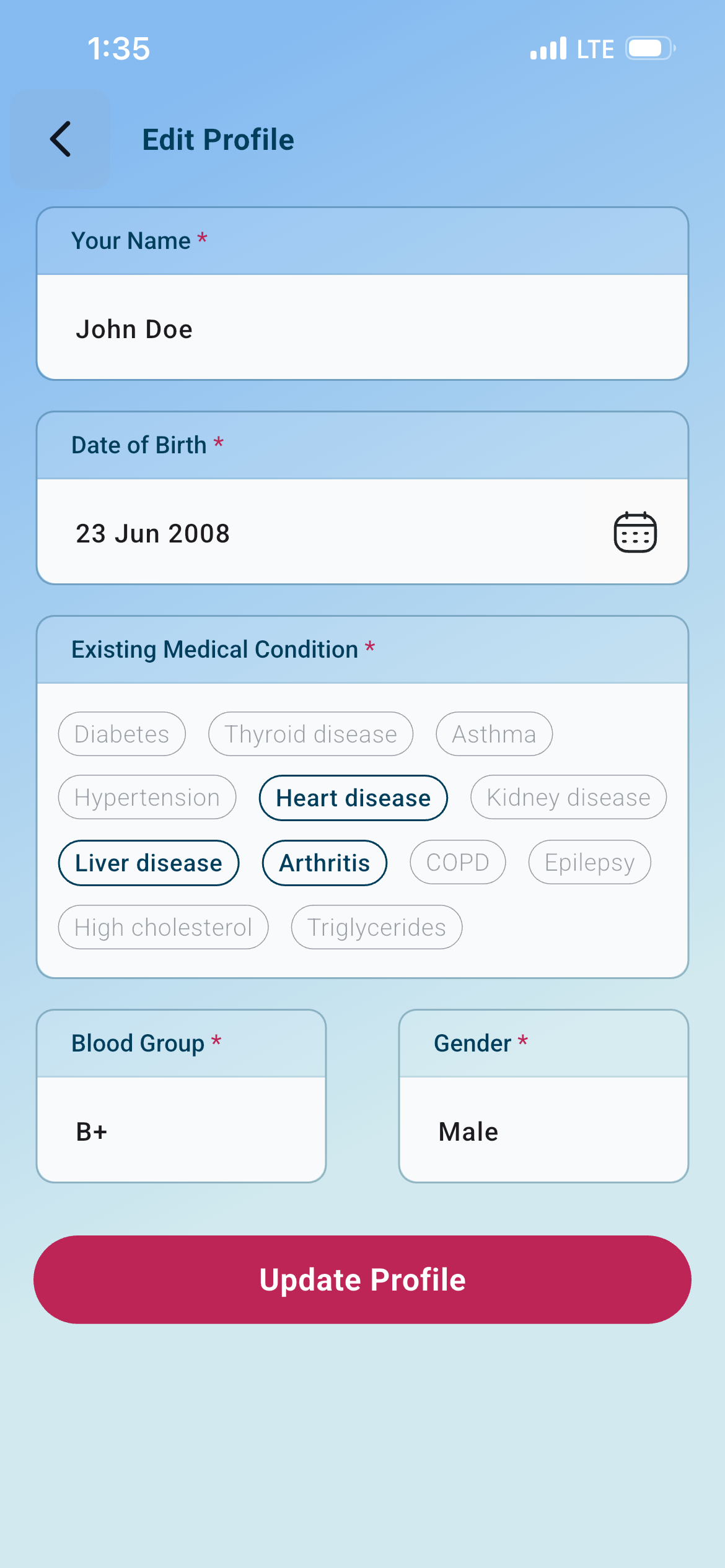 Tx Biomarker screenshot 7